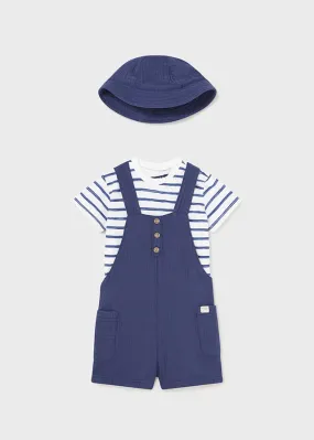 3 Piece Bambula Overall Set