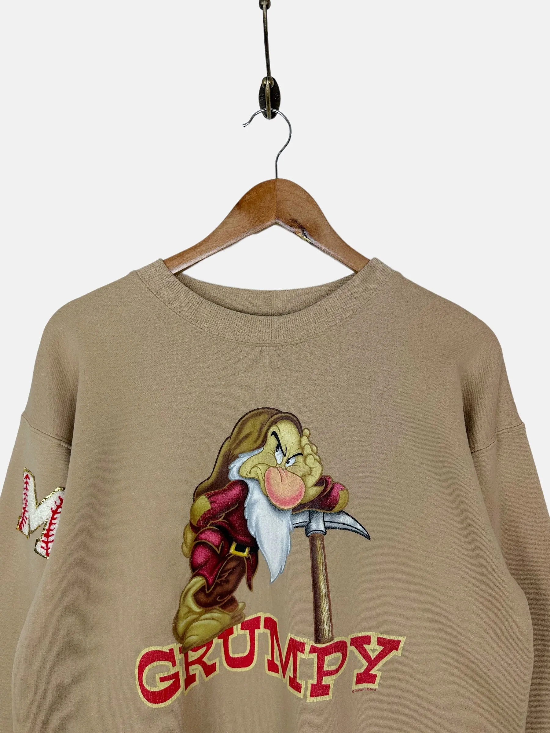 90's Disney Grumpy Vintage Sweatshirt Size 10-12