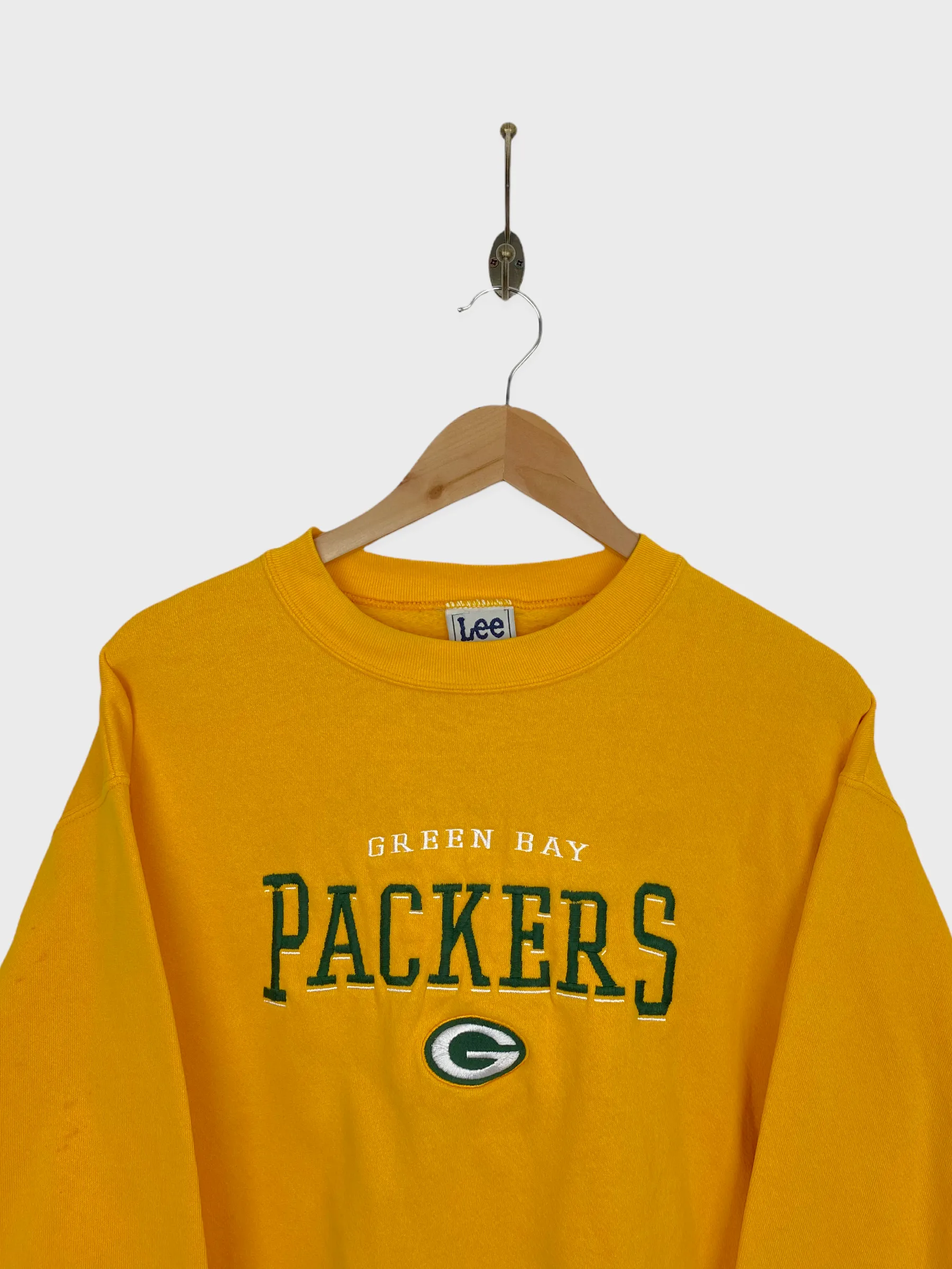 90's Green Bay Packers NFL Embroidered Vintage Sweatshirt Size 8