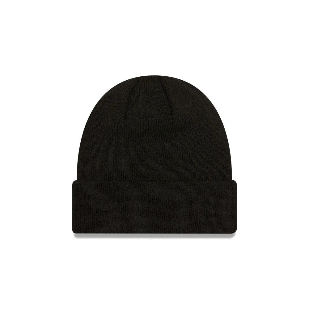 AC MILAN LOGO BLACK CUFF KNIT BEAINE