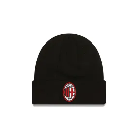 AC MILAN LOGO BLACK CUFF KNIT BEAINE