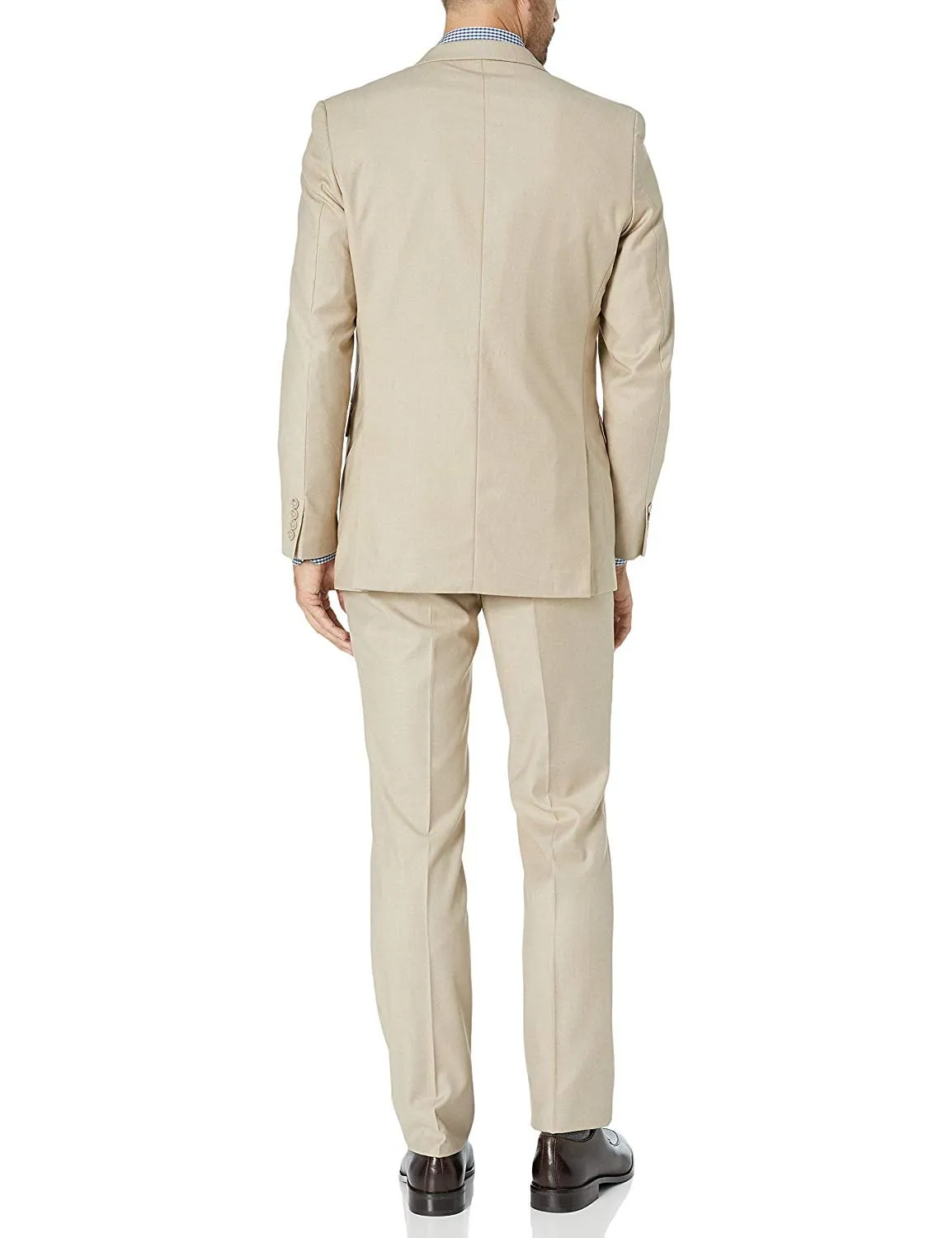 Adam Baker Men's Classic Fit 3-Piece (Jacket, Vets, Trousers) Vested Suit Set - Many Sizes & Colors Available