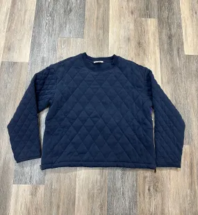 Athletic Sweatshirt Crewneck By Athleta In Blue, Size: L