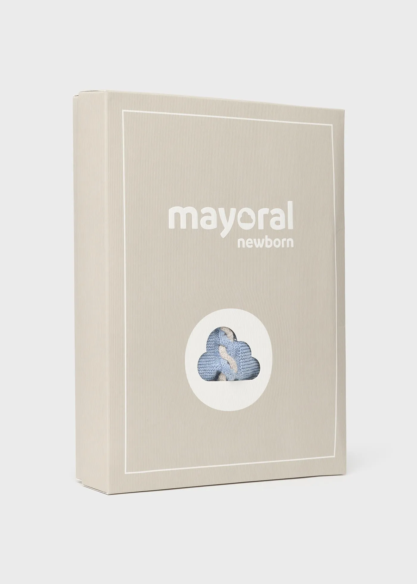 Baby Knit Set with Hat - Blue by Mayoral - FINAL SALE