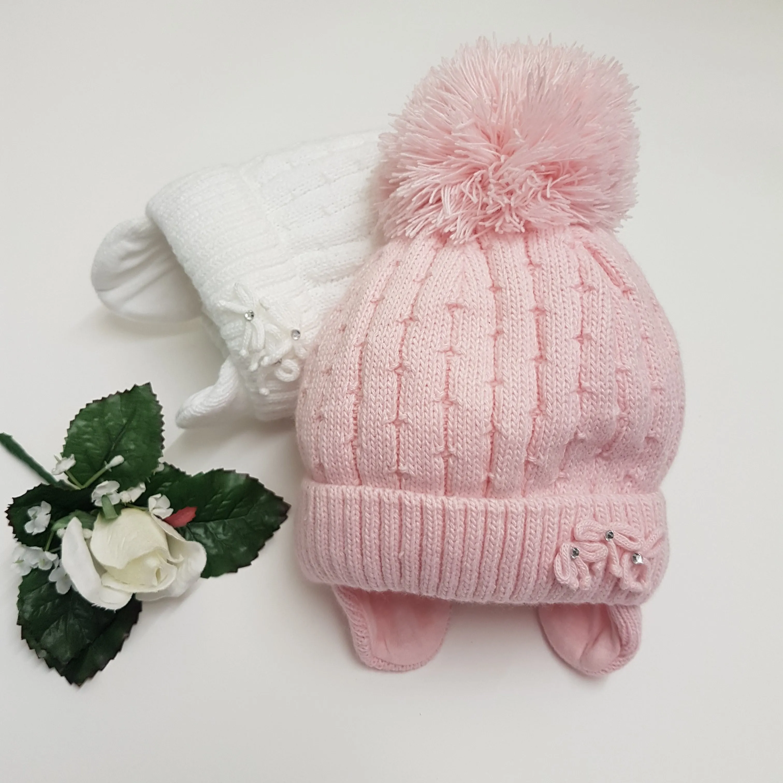 Baby pom hat