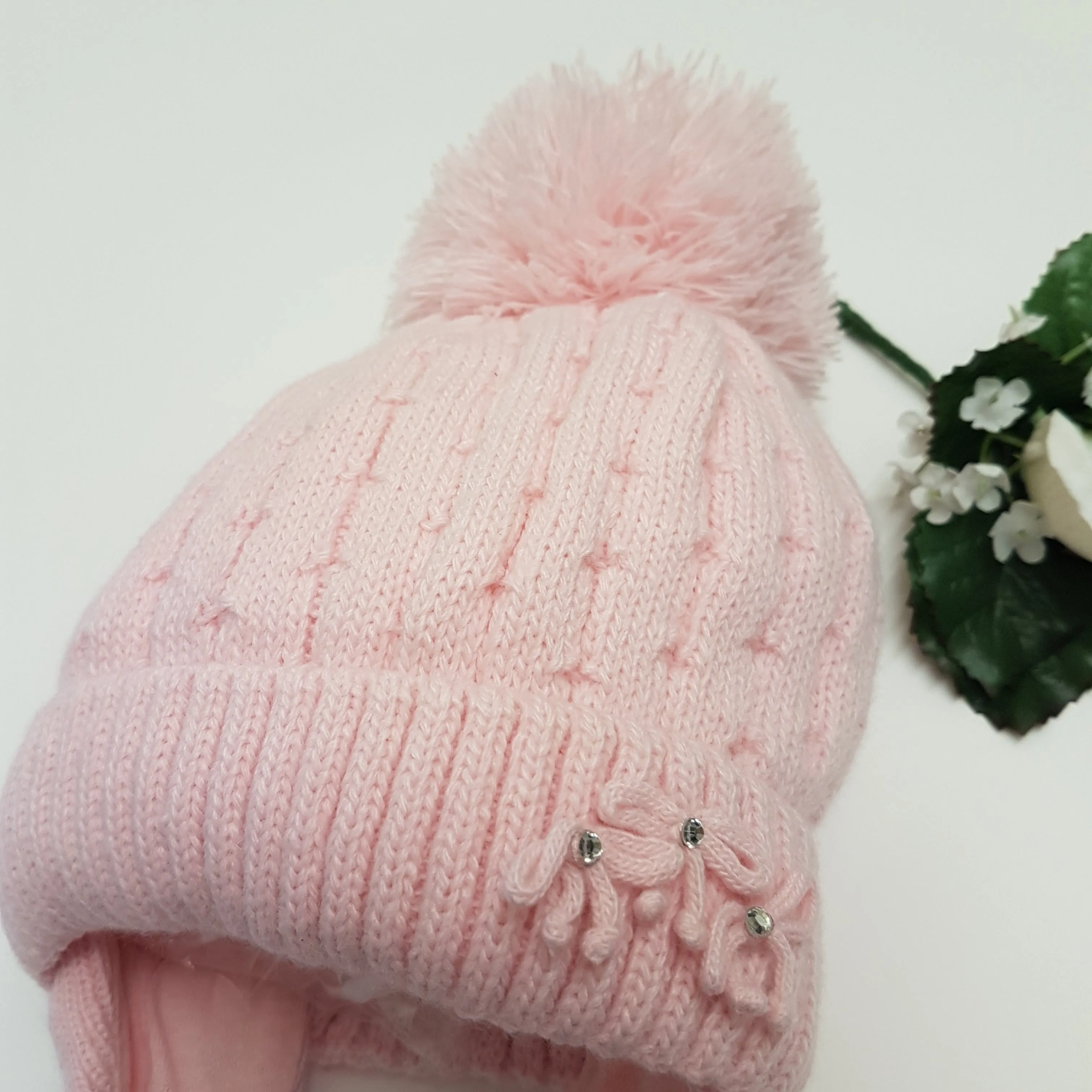 Baby pom hat