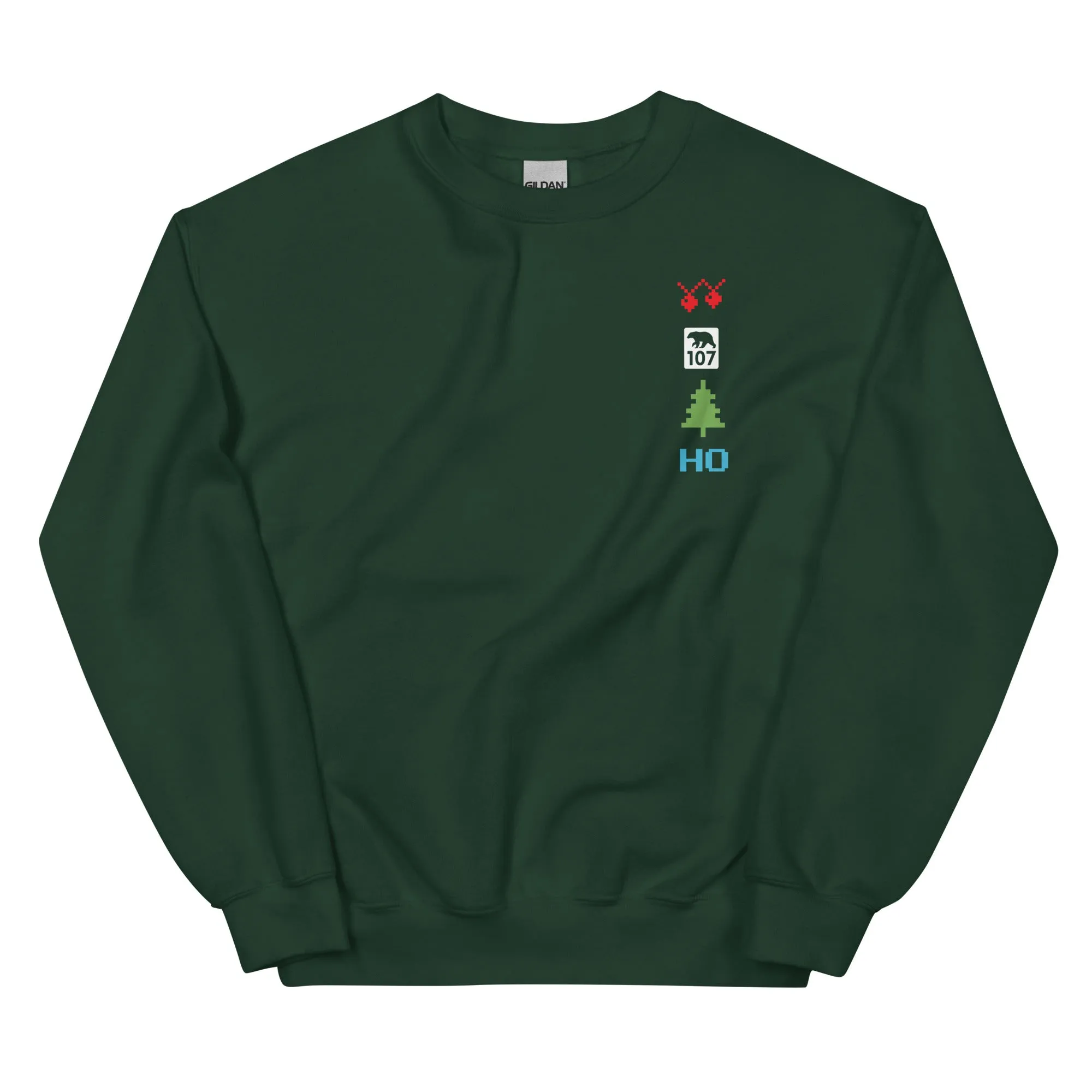 Bear Pride Chrismas Bear 107 Sweatshirt