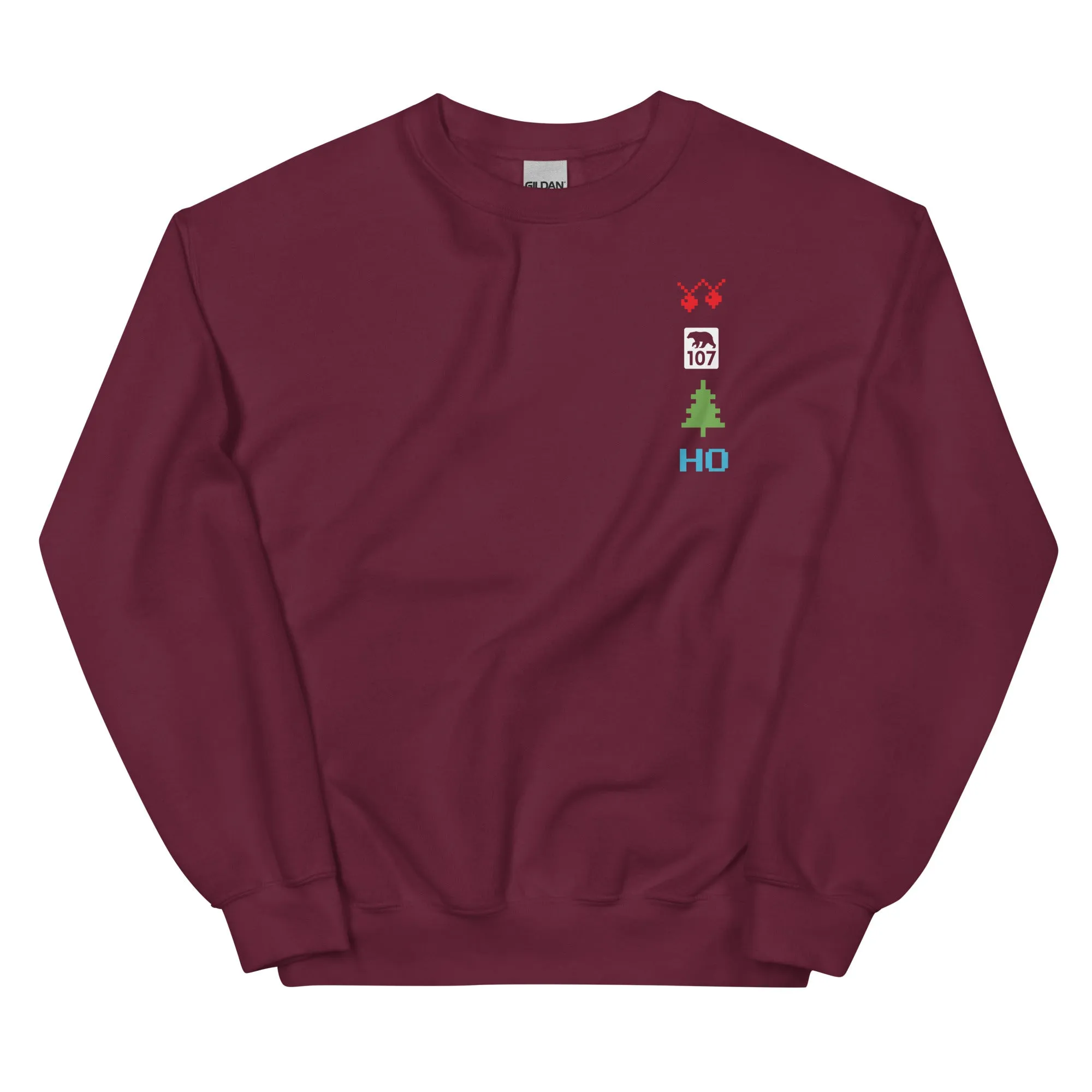 Bear Pride Chrismas Bear 107 Sweatshirt