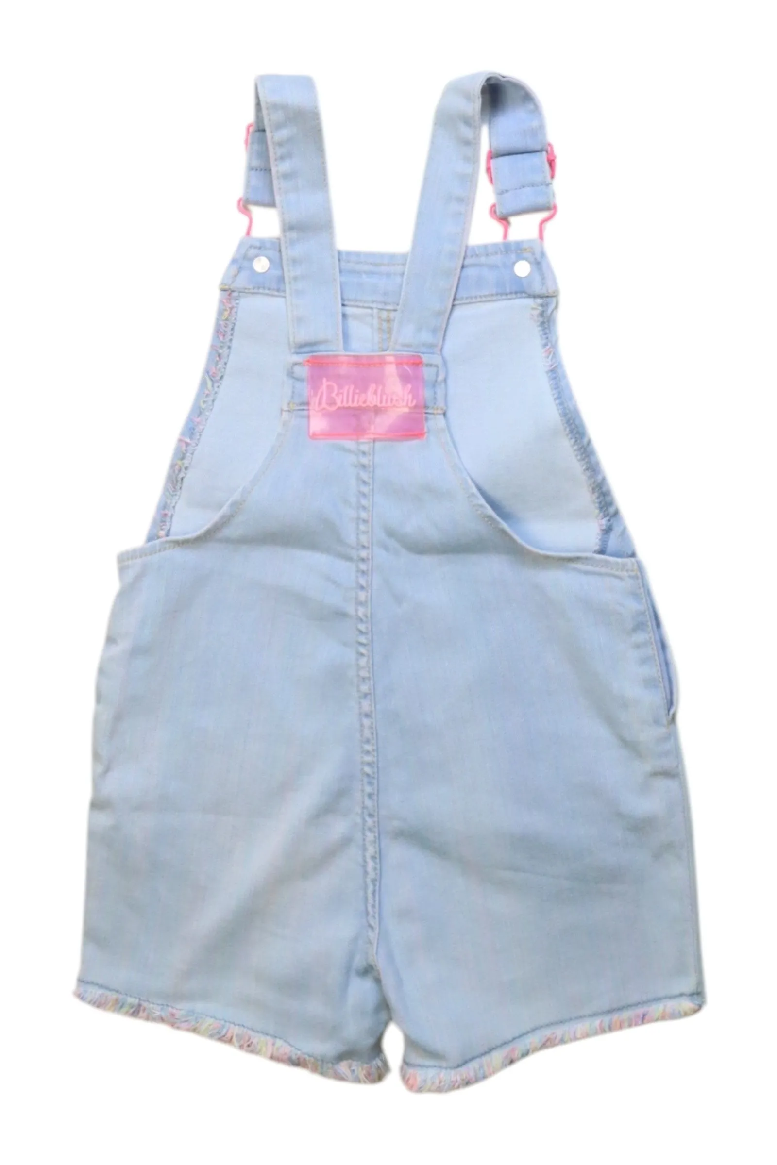 Billieblush Heart Pocket Denim Overall 4T