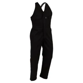 Bison Overall Workzone Easy Action Polycotton Zip - Black