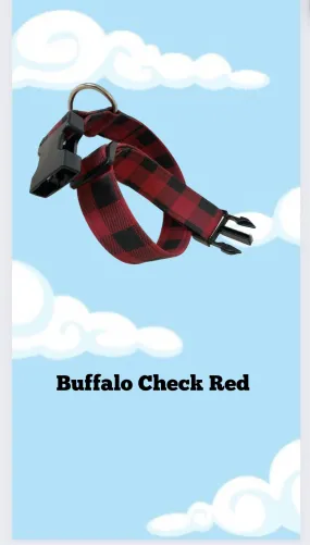 BUFFALO CHECK RED Collar