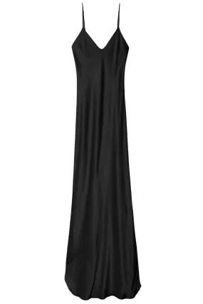 Cami Silk Gown | Black