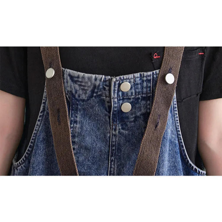 Casual Crotch Thick Harem Women's Overall