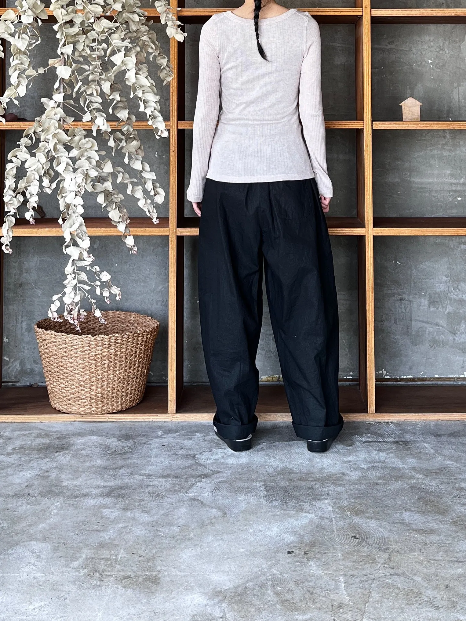 CLOSELY / rib long sleeve