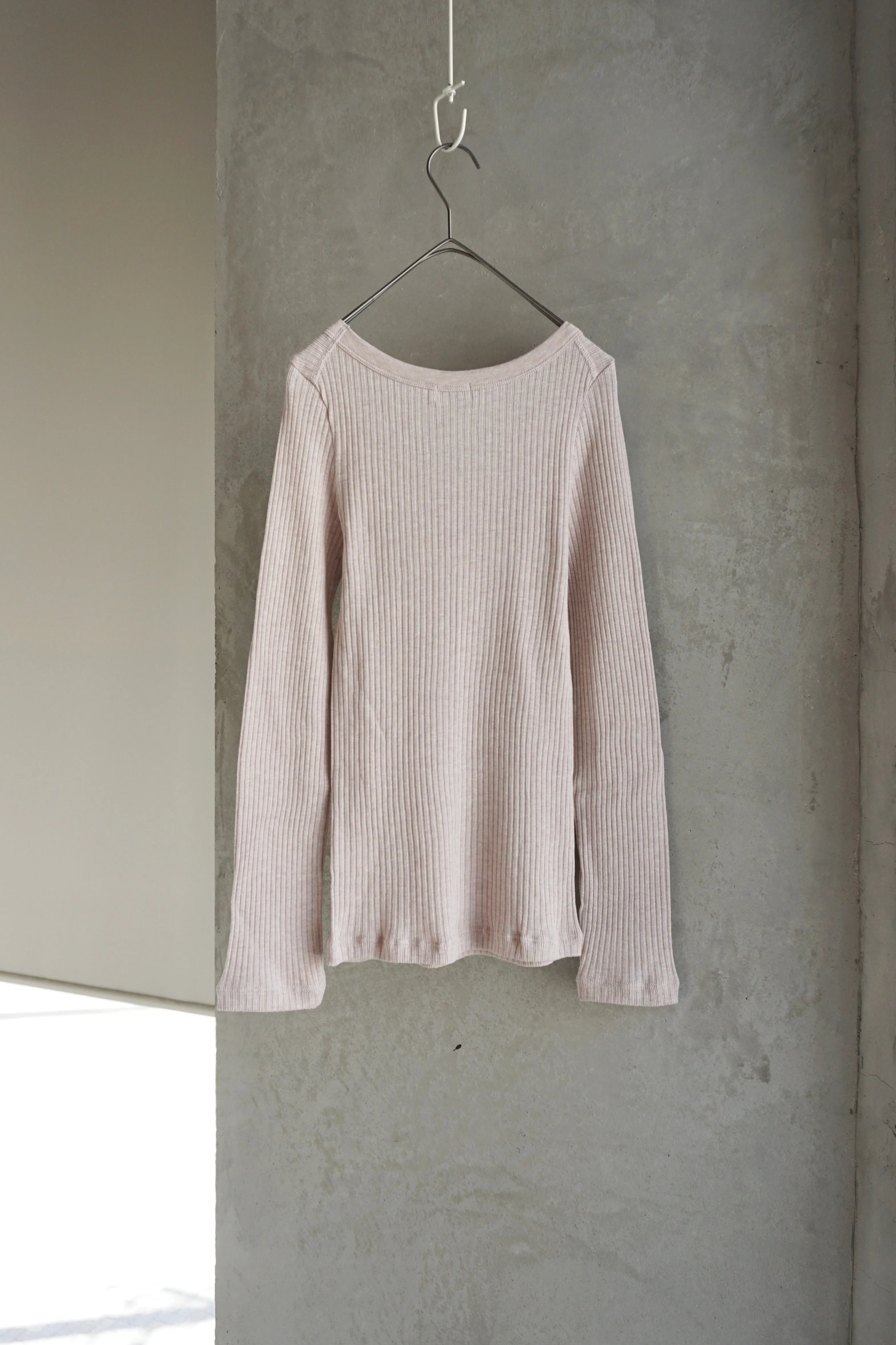 CLOSELY / rib long sleeve