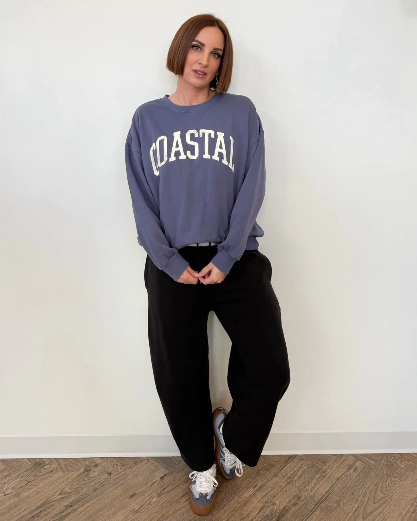Coastal Graphic Crew Neck Sweatshirt