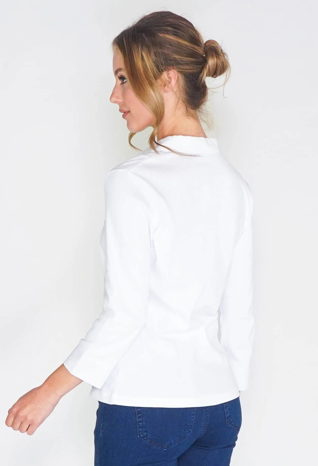 COMFORT COTTON JERSEY DRESS SHIRT