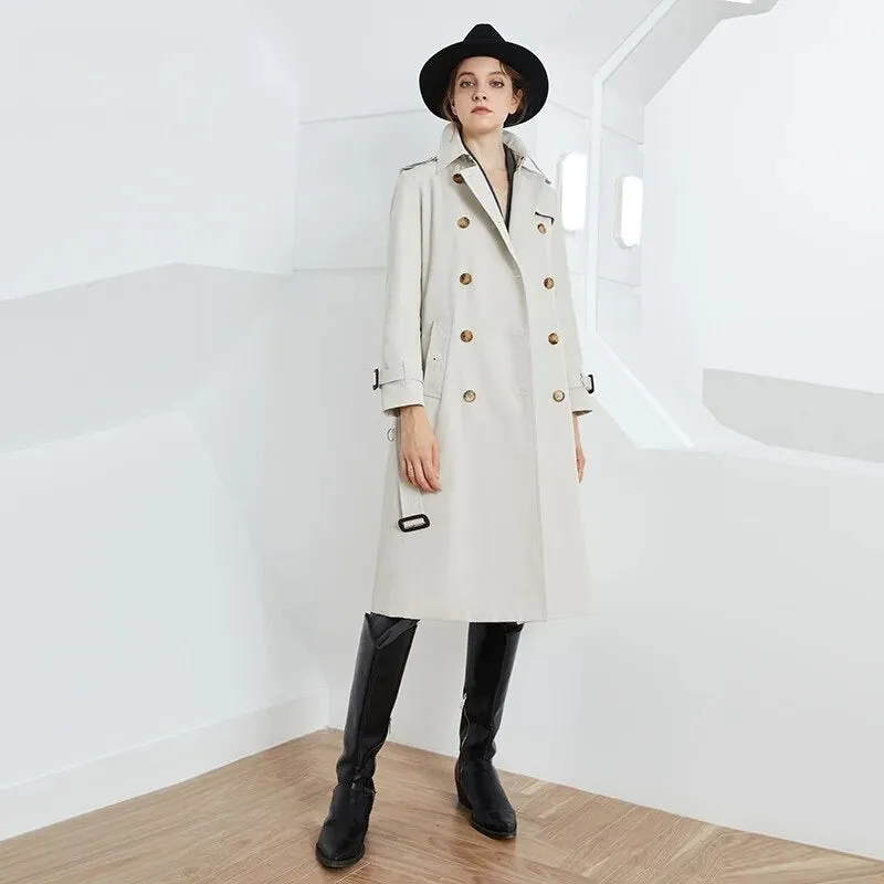 Crystal Trench Coat || Slate