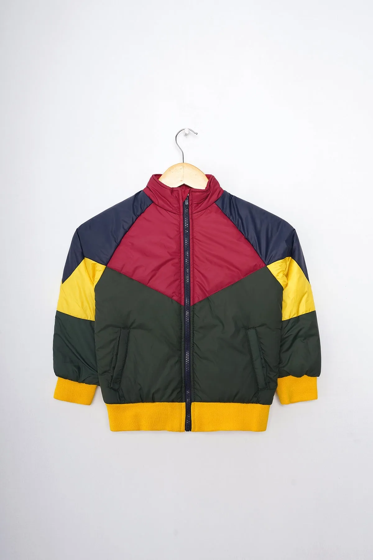 Cut&Sew Puffer Jacket