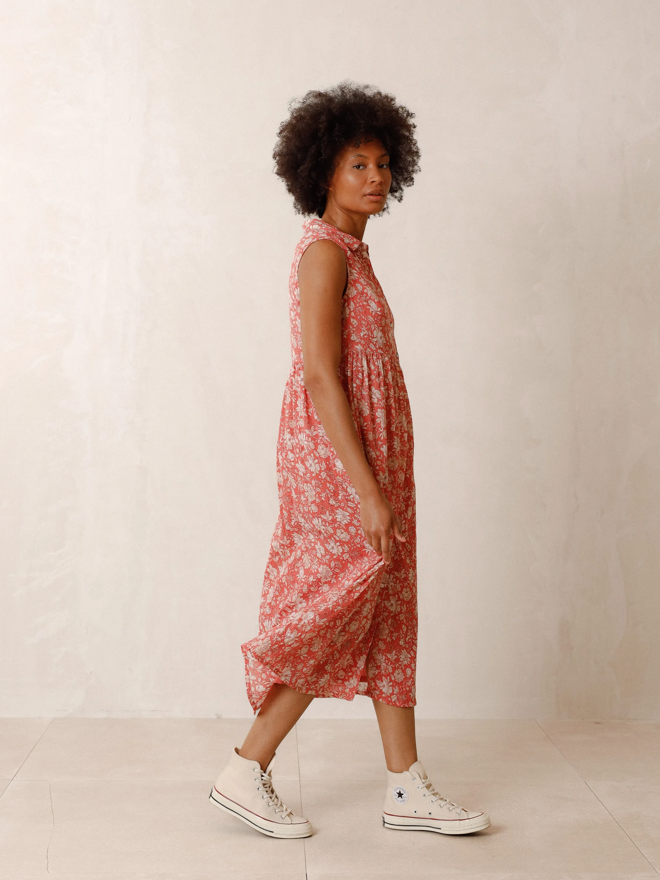 Dalia Rosa Acido Dress