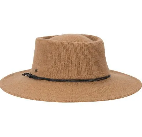 Firrella Knit Wool Blend Gaucho Hat
