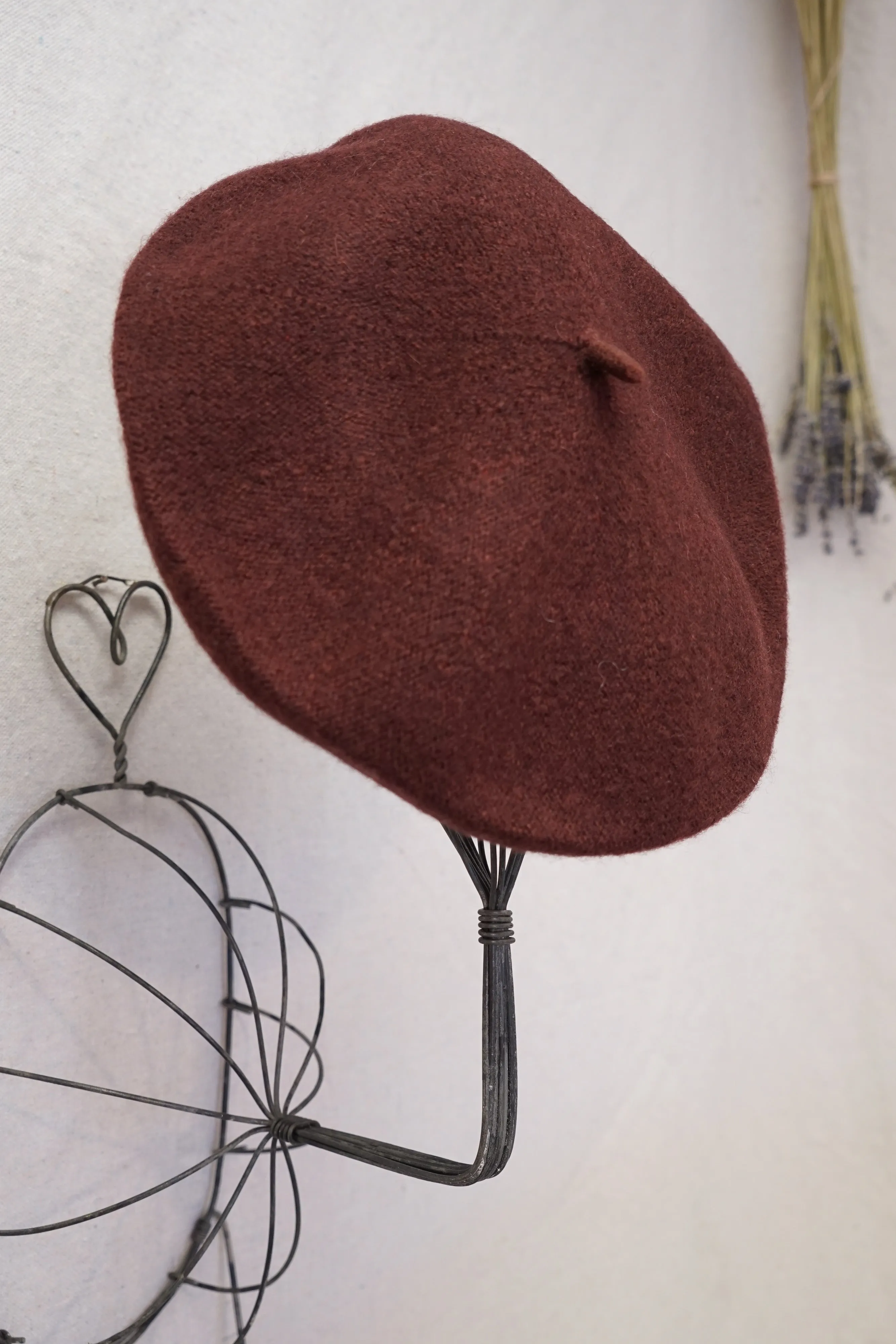French Beret- Warm Brown