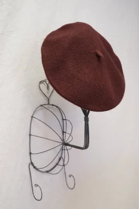 French Beret- Warm Brown