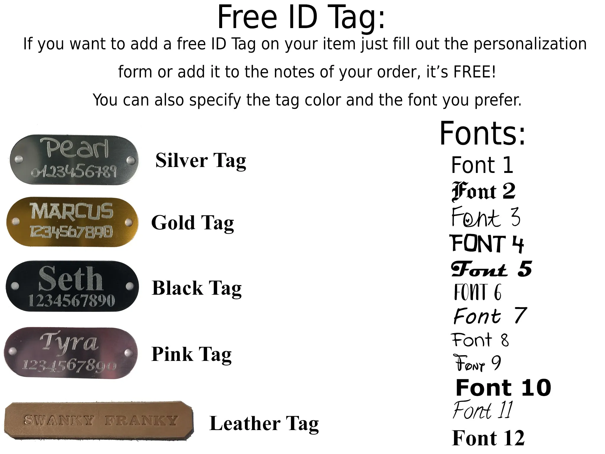 Fully Customizable Padded Leather Dog Collar with Magnetic Buckle