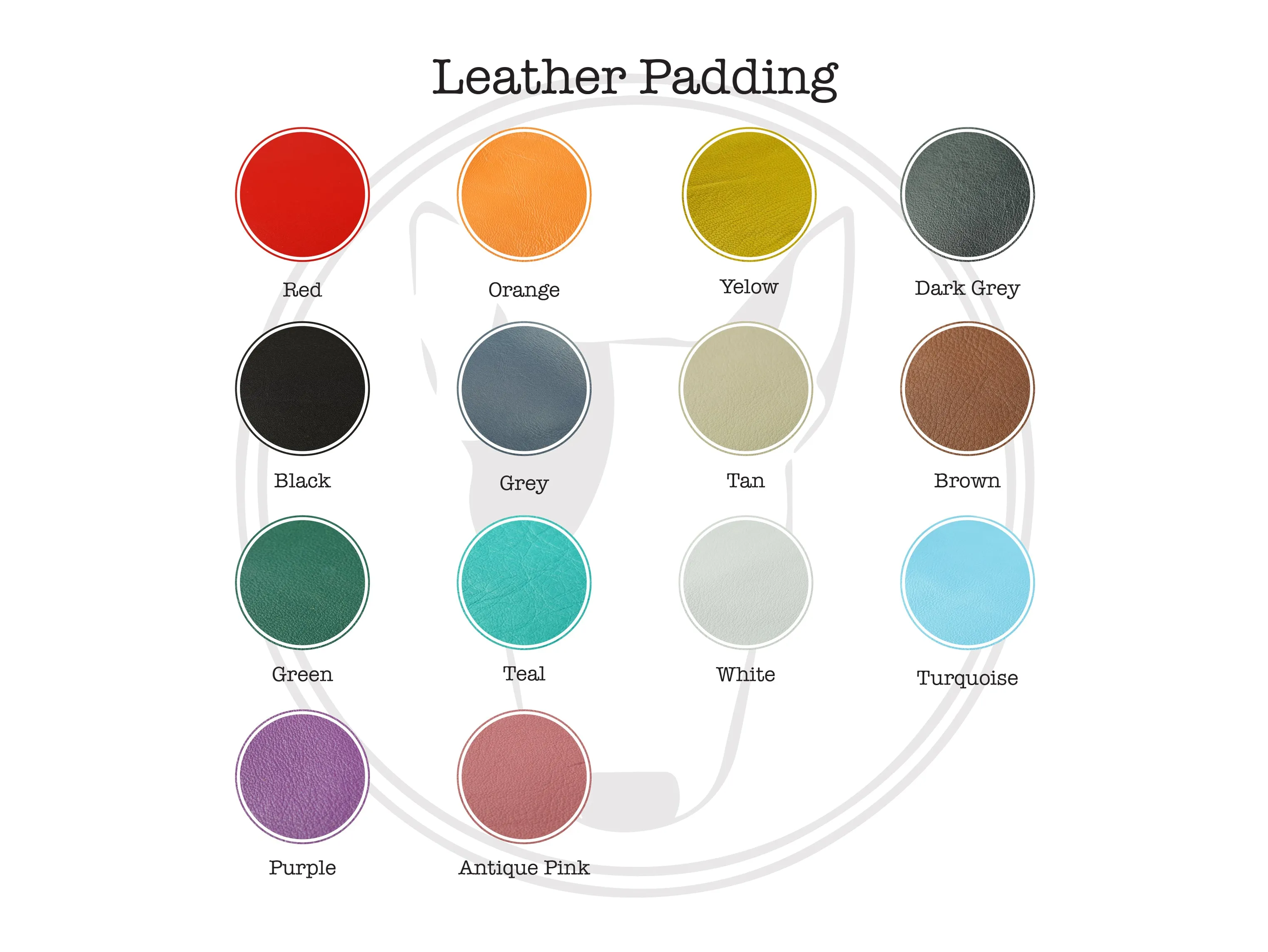 Fully Customizable Padded Leather Dog Collar with Magnetic Buckle