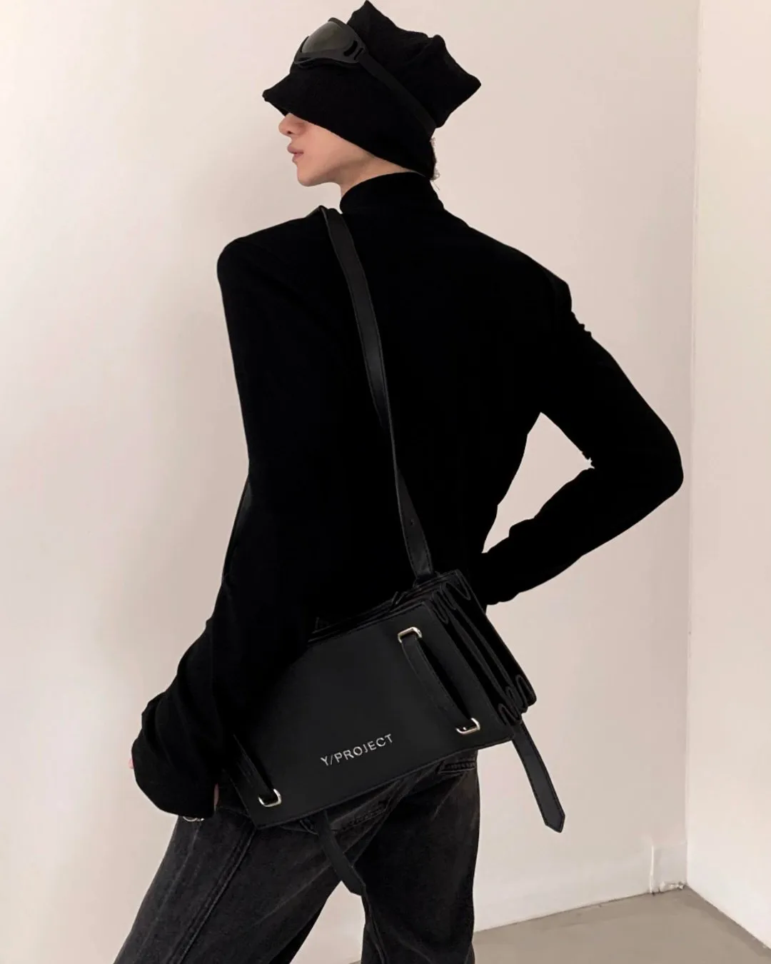 Half Turtleneck Long Sleeve T-Shirt AUW0011