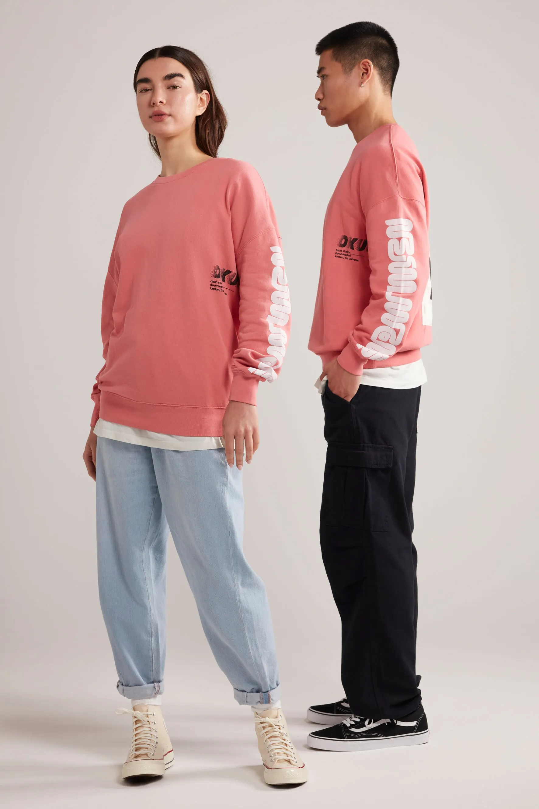 Hisaki - Coral Sweatshirt