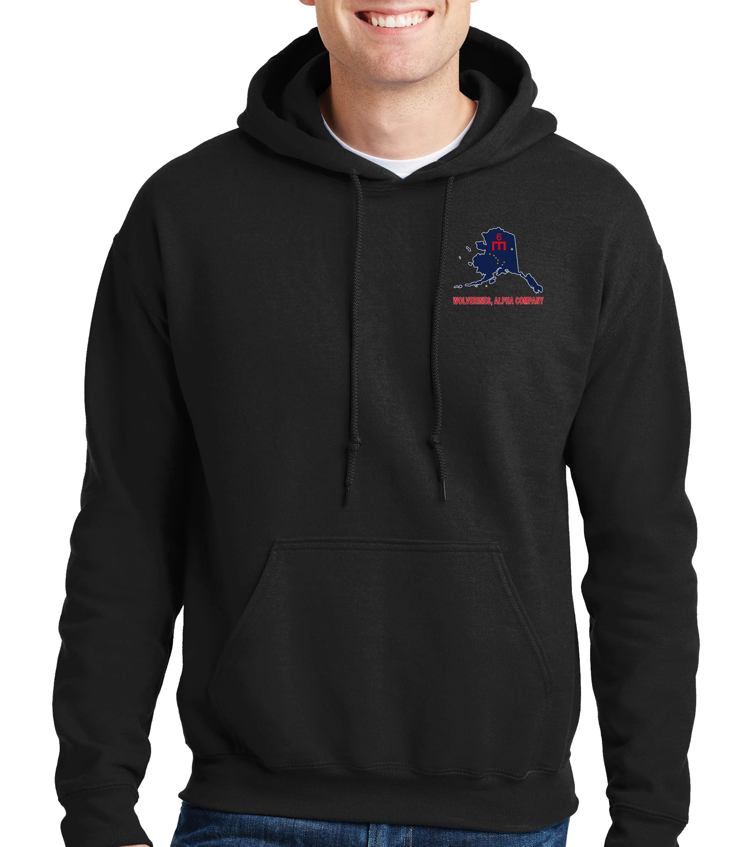 Hoodie Sweatshirt (Color Design). This sweatshirt is NOT approved for PT.