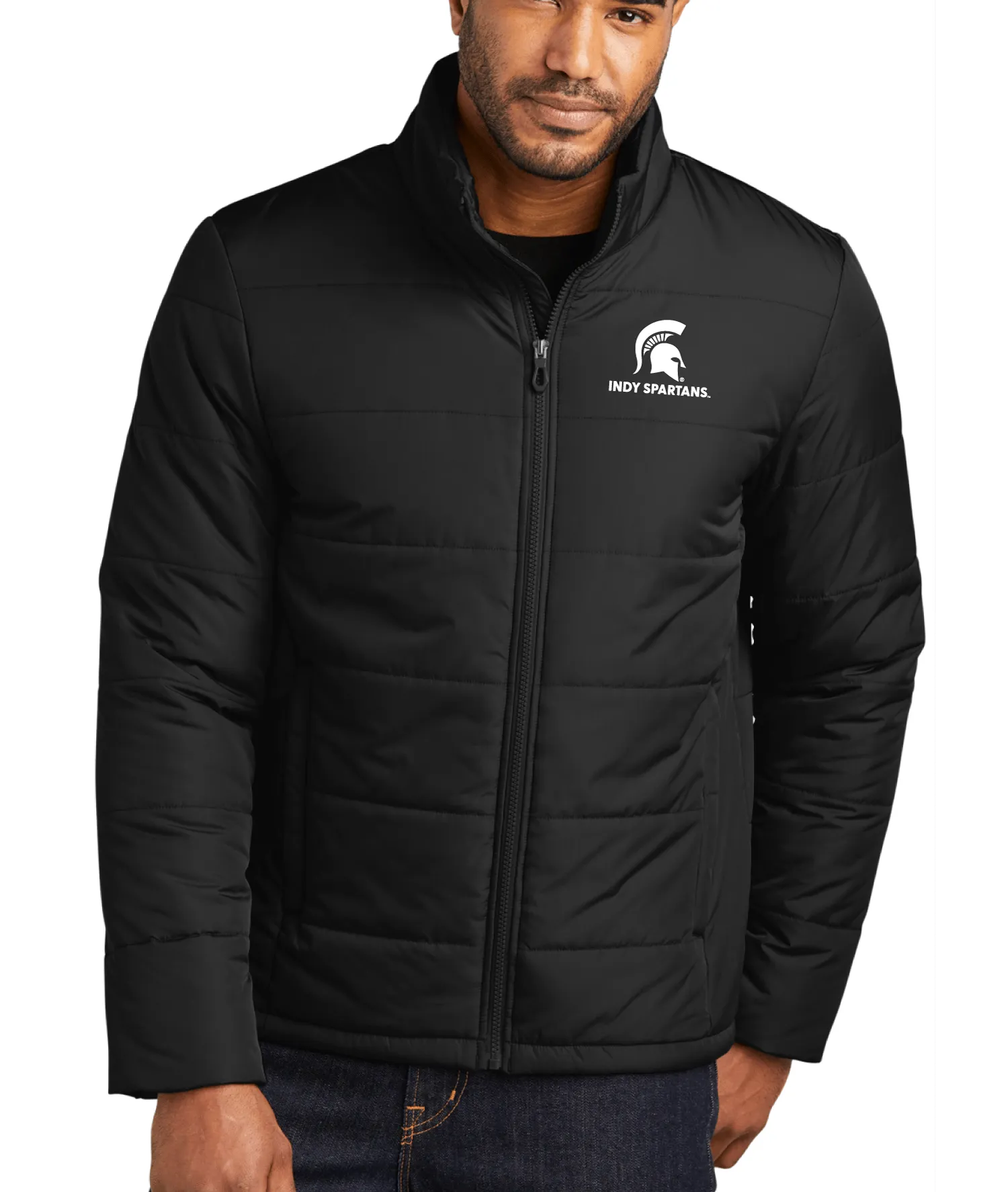 Indy Spartans | Michigan State Puffer Jacket