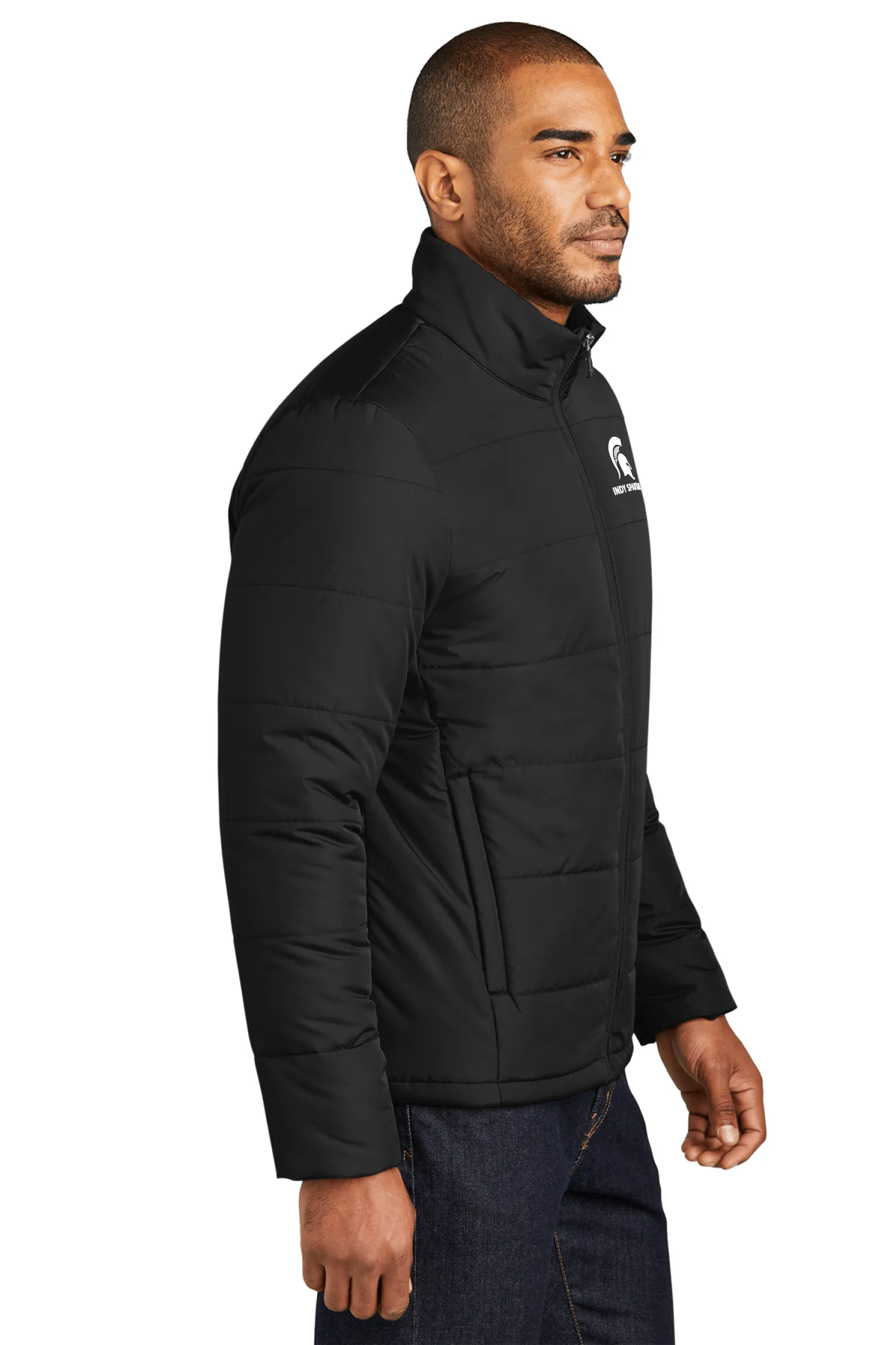 Indy Spartans | Michigan State Puffer Jacket