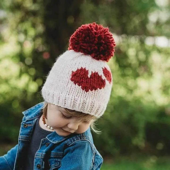 Knit Beanie Hat - Sweetheart