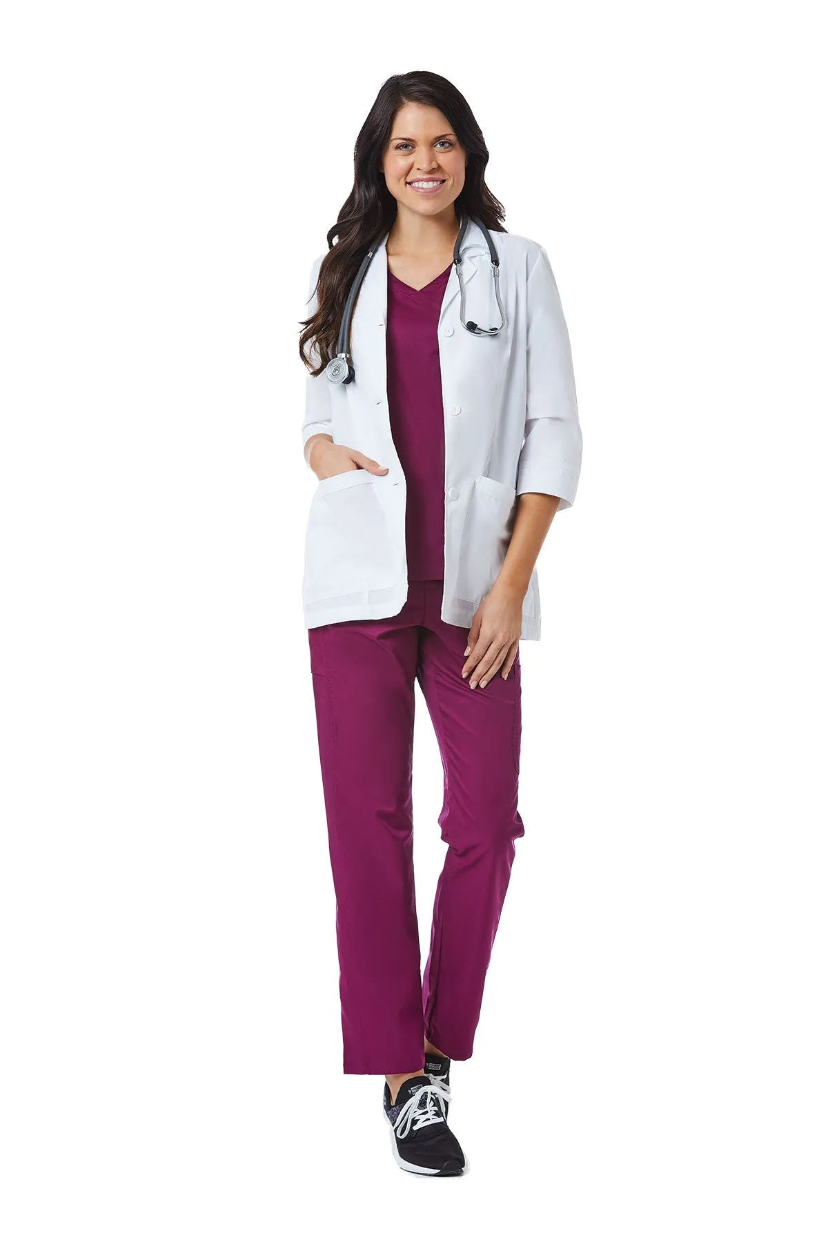 Labcoat - Women 3/4 Sleeve Lab Coat