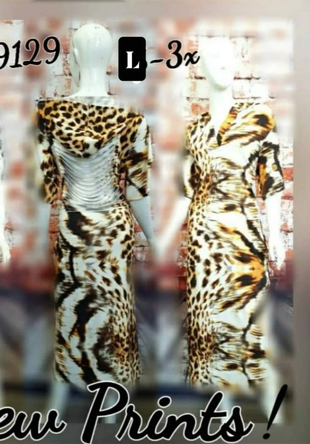 Leopard Print Dress