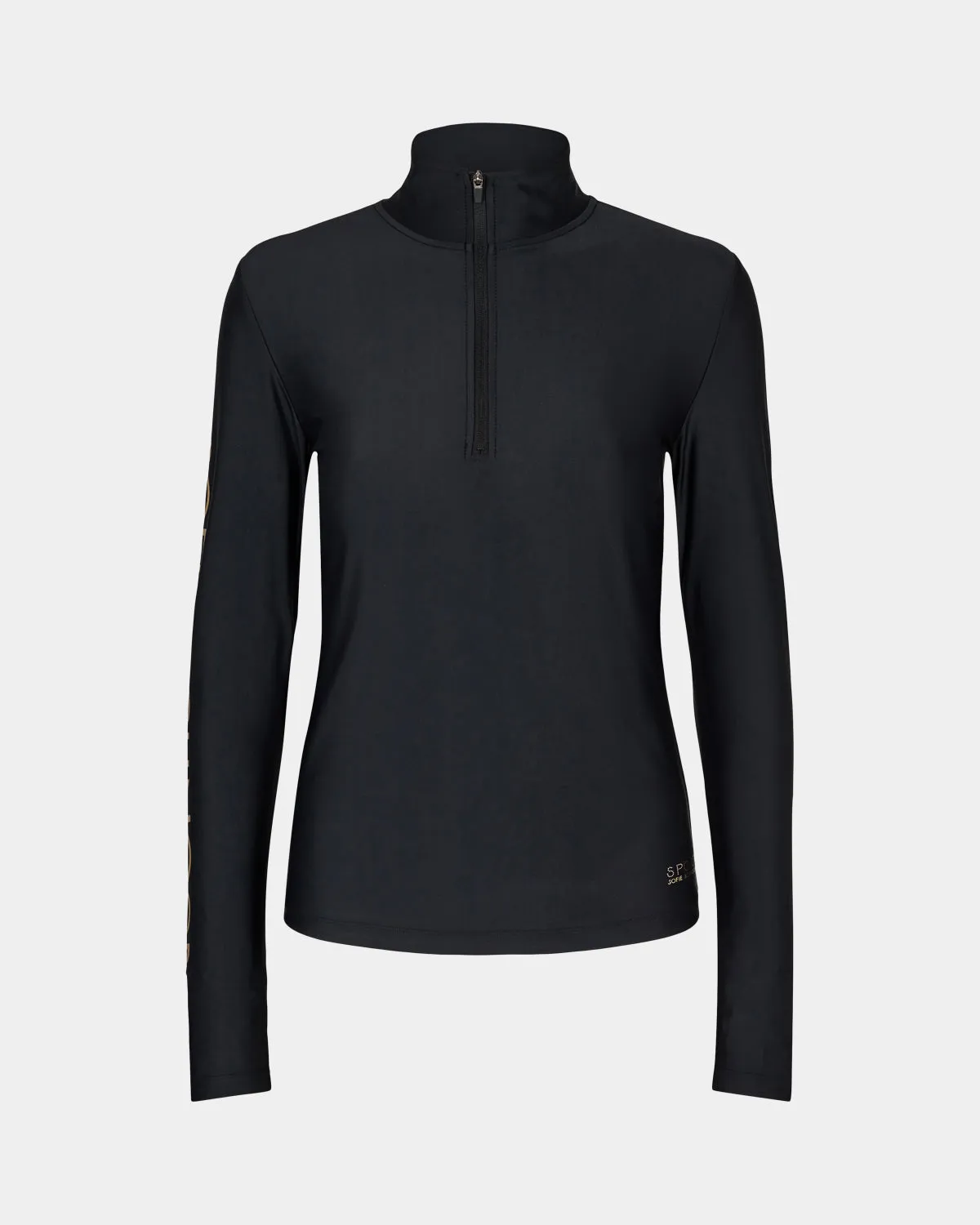 MALLORYSW T-SHIRT LONG SLEEVE - Black Gold