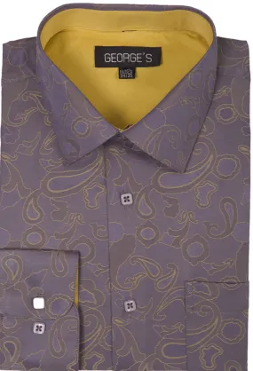Men Shirt AH625-Gold Brown