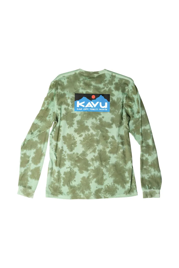 Men's Long Sleeve Etch Art