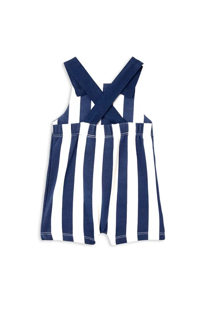 Milky - Stripe Fleece Overall