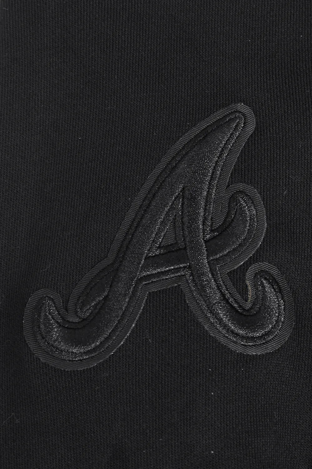 MLB ATLANTA BRAVES NEUTRAL WOMEN'S CREWNECK (BLACK)