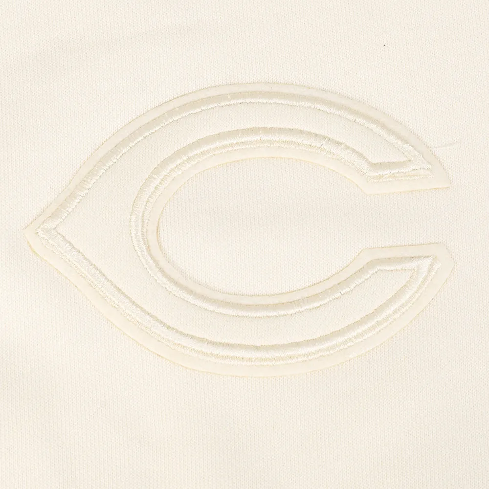 MLB CINCINNATI REDS NEUTRAL WOMEN'S FLC CREWNECK (EGGSHELL)