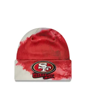 New Era NFL Men's San Francisco 49ers 2022 Sideline Ink Knit Beanie One Size