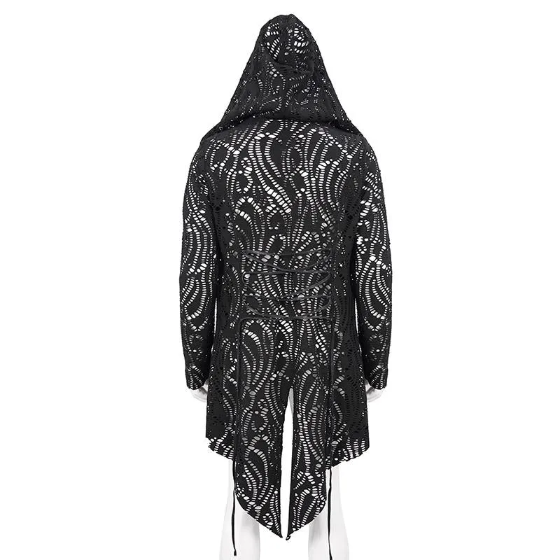 'Night Shift' Gothic Hooded Coat