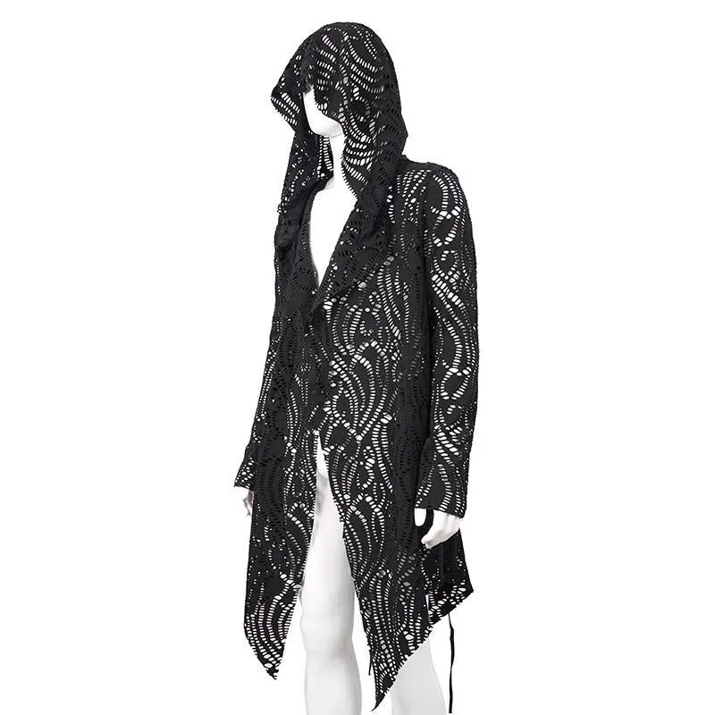 'Night Shift' Gothic Hooded Coat