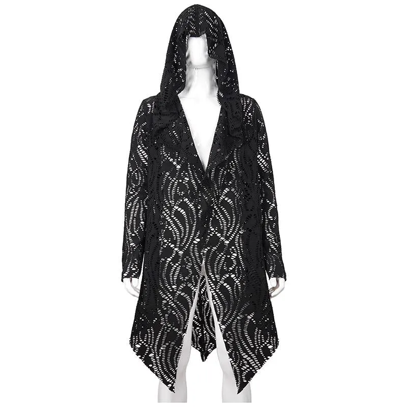 'Night Shift' Gothic Hooded Coat