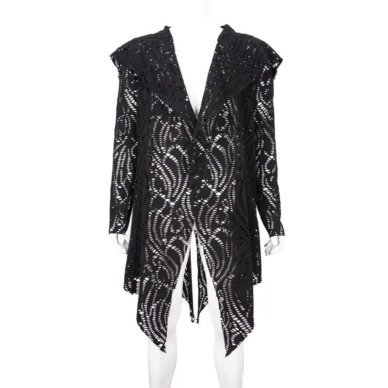'Night Shift' Gothic Hooded Coat