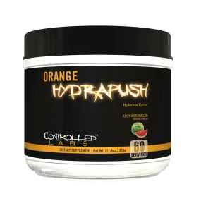 Orange HydraPush Electrolyte Powder