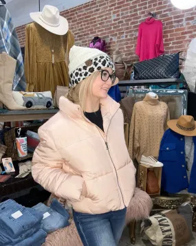 Pink Puffer Jacket